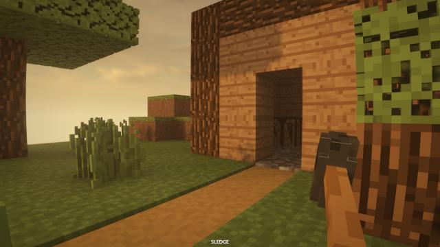 Маленька локація з Minecraft / Small Minecraft Chunk