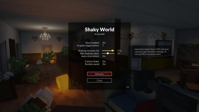 Shaky World для Teardown