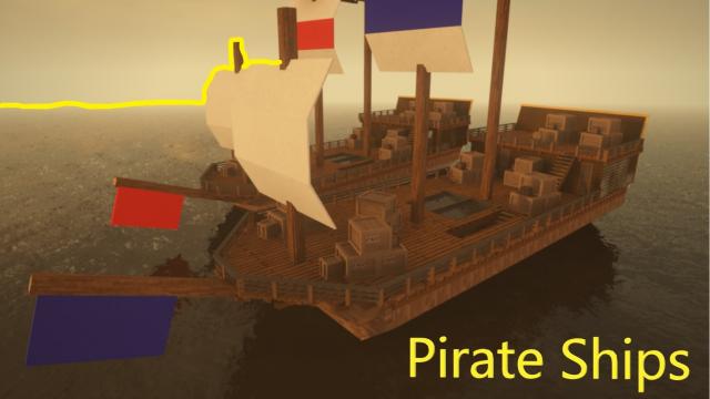 Корабель піратів / Pirate Ship Vehicle