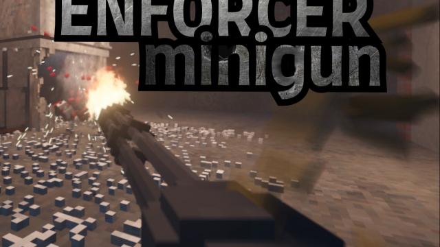 Миниган / Enforcer minigun