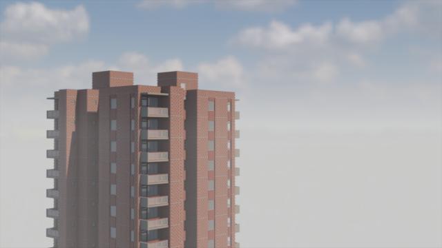 '80s Apartment Block for Teardown