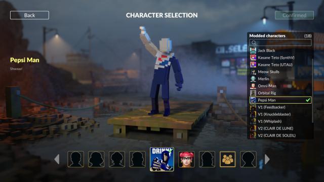 Pepsi Man for Teardown