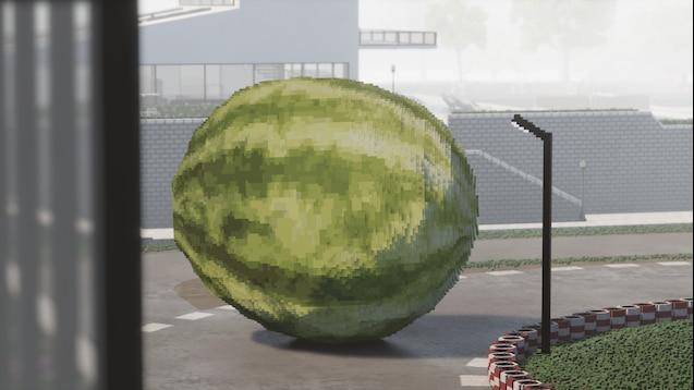 Величезний кавун / Giant Spawnable Melon для Teardown