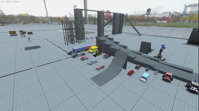 Vehicle Playground для Teardown