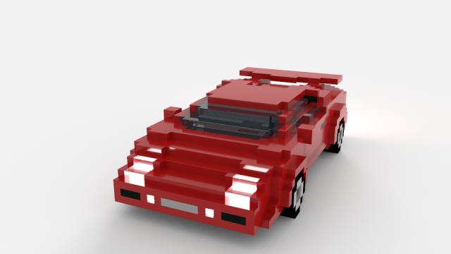 Lamborghini Countach (80s Version) для Teardown