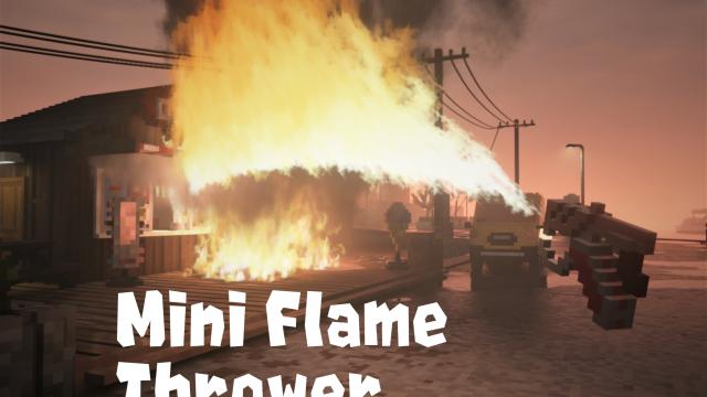 Міні вогнемет / Mini Flame Thrower