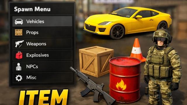 Spawn Menu