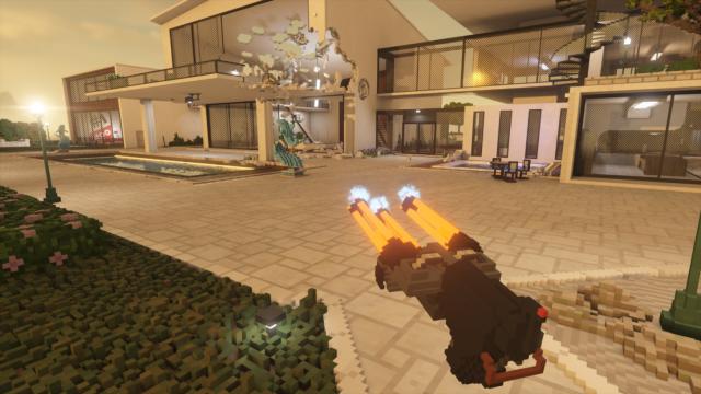 DOOM Chaingun for Teardown