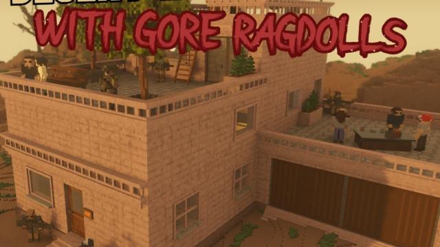 Desert House with Gore Ragdolls