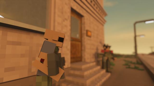 Desert House with Gore Ragdolls для Teardown