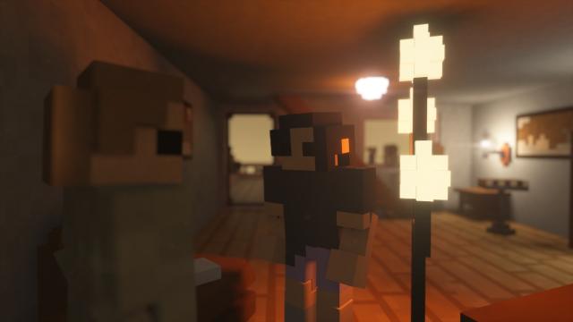 Desert House with Gore Ragdolls для Teardown