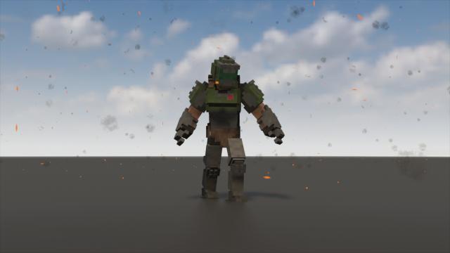 Doom the dark ages playermodel for Teardown