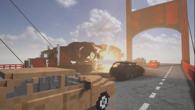 Bridge Construction But With Traffic для Teardown