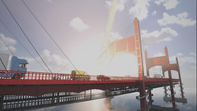 Bridge Construction But With Traffic для Teardown