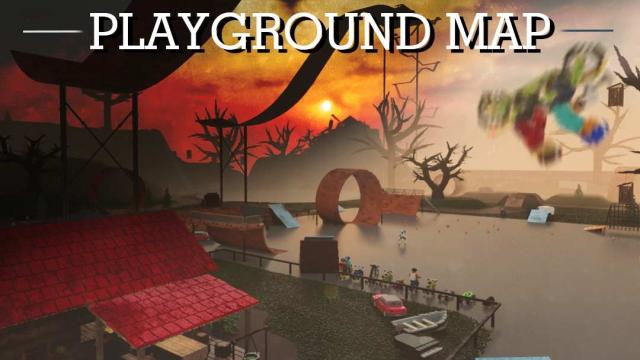 Skate Park Playground Map для Teardown