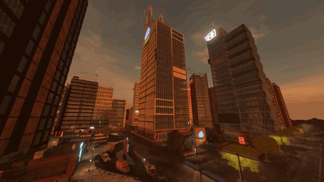 Volia City - Shell District для Teardown