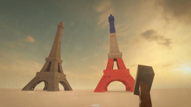Eiffel Tower Map