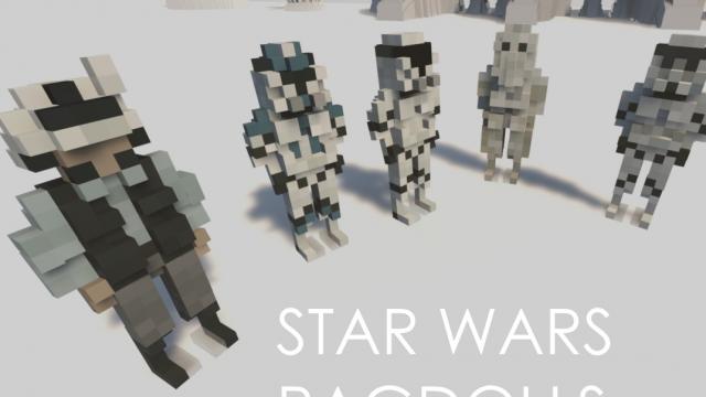 Star Wars Ragdolls