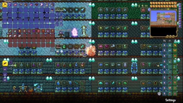 Storage World - All Items Included for Terraria