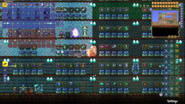 Storage World - All Items Included for Terraria