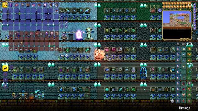 Storage World - All Items Included (Small World - Journey) для Terraria