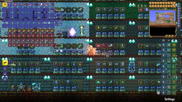 Storage World - All Items Included (Small World - Journey) для Terraria