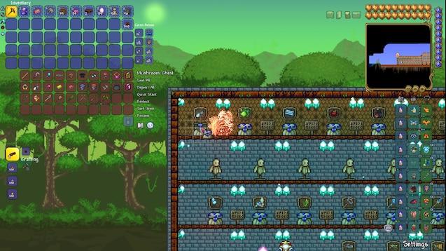 Storage World - All Items Included (Small World - Journey) для Terraria