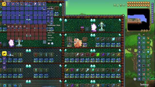 Storage World - All Items Included (Small World - Journey) для Terraria