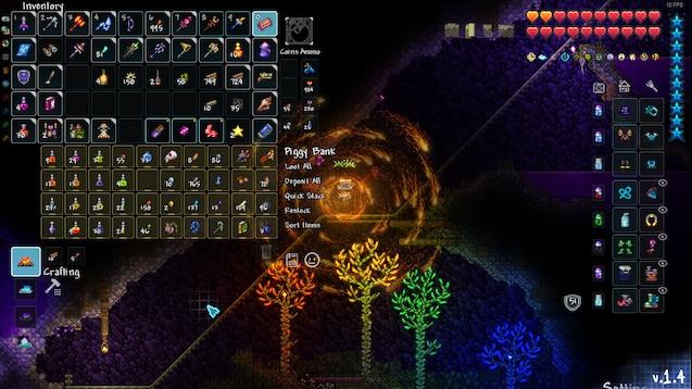 Stormdark UI for Terraria