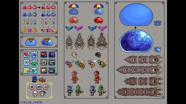 Blue's Textures для Terraria