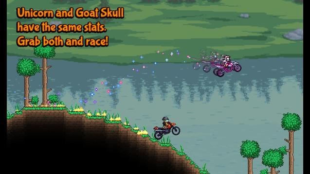 Unicorn to Motorcycle Mount for Terraria