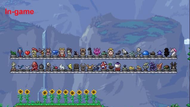 Цветные статуи / Colored Statues для Terraria