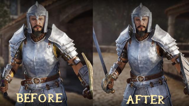 Less Ugly Iron Armor для Oblivion Remastered