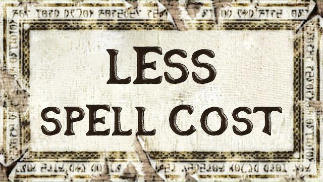 Spell Magicka Cost for Oblivion Remastered