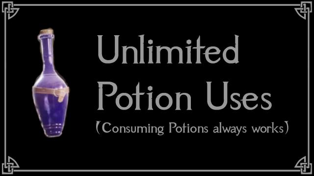 Unlimited Potion Uses
