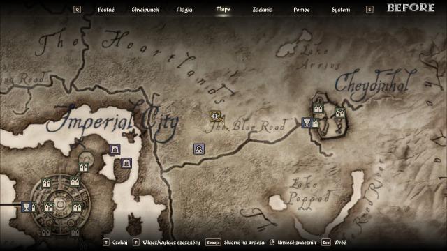 High Quality 4K World Map for Oblivion Remastered