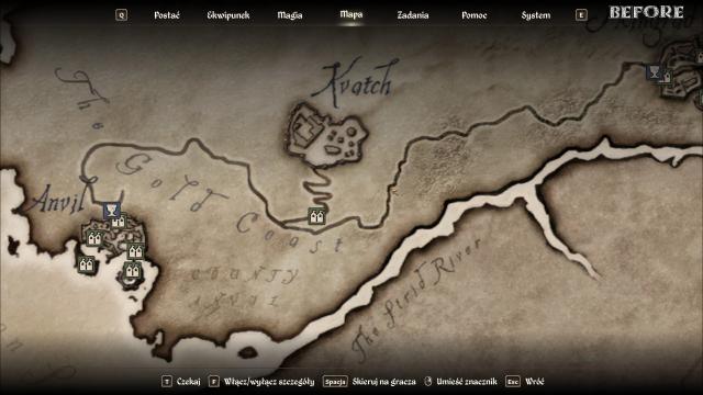 High Quality 4K World Map for Oblivion Remastered