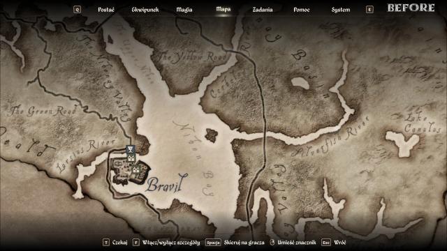 High Quality 4K World Map for Oblivion Remastered