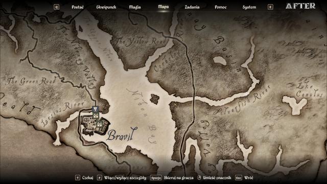 High Quality 4K World Map for Oblivion Remastered