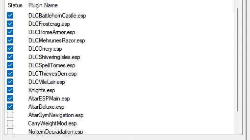Simple Oblivion Remastered plugin manager