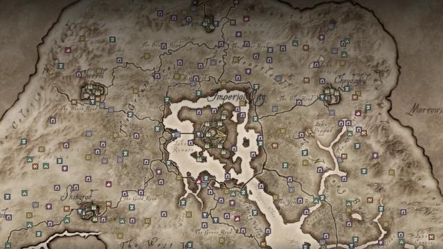 Full Map Unlocked для Oblivion Remastered