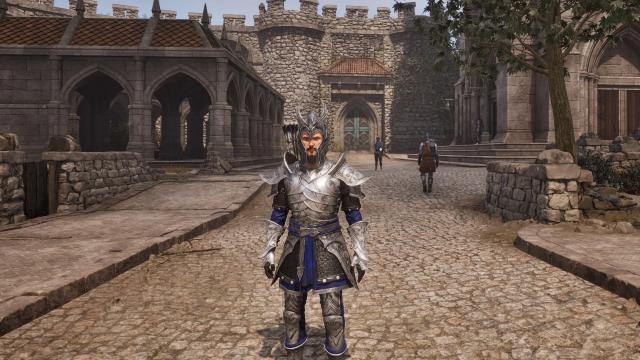Silver Elven Armor and Weapons for Oblivion Remastered