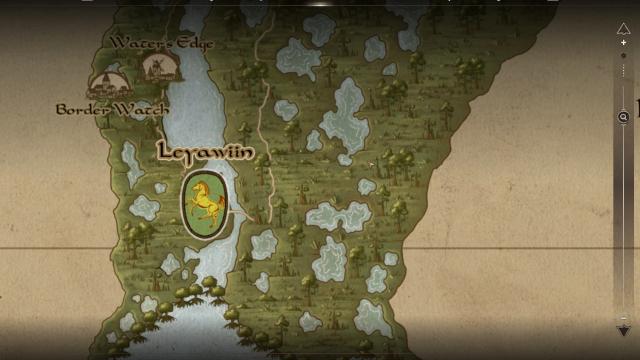 Cyrodiil Paper Map by Caro Tuts для Oblivion Remastered