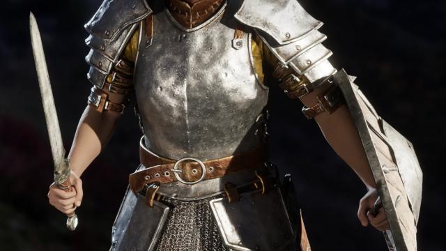 Dark Iron Armour Retexture для Oblivion Remastered