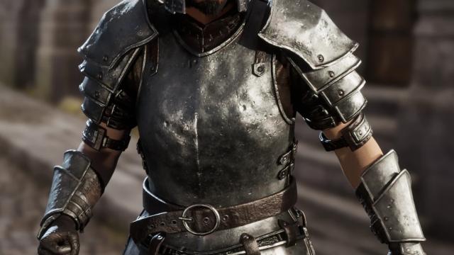 Dark Iron Armour Retexture для Oblivion Remastered