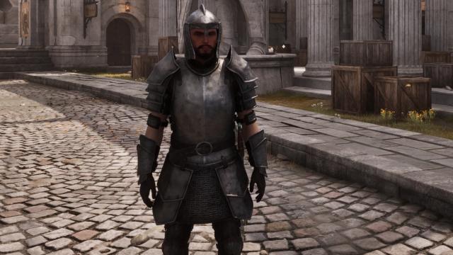 Dark Iron Armour Retexture для Oblivion Remastered
