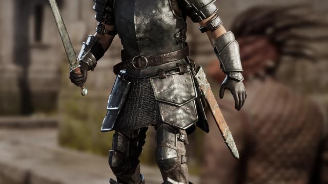 Dark Iron Armour Retexture для Oblivion Remastered