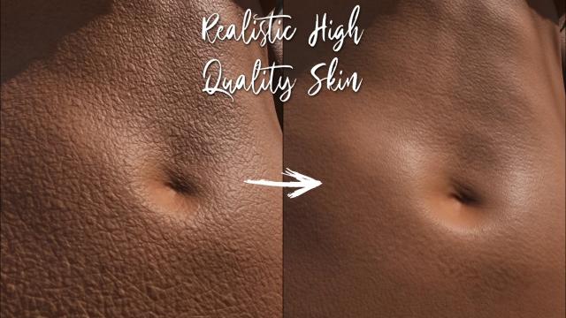 Realistic High Quality Skin