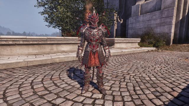 Kanjs - Daedric Armor and weapon Oldblivion Style для Oblivion Remastered