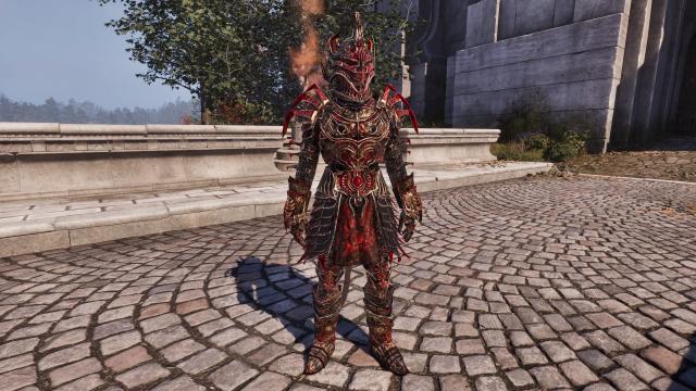 Kanjs - Daedric Armor and weapon Oldblivion Style для Oblivion Remastered